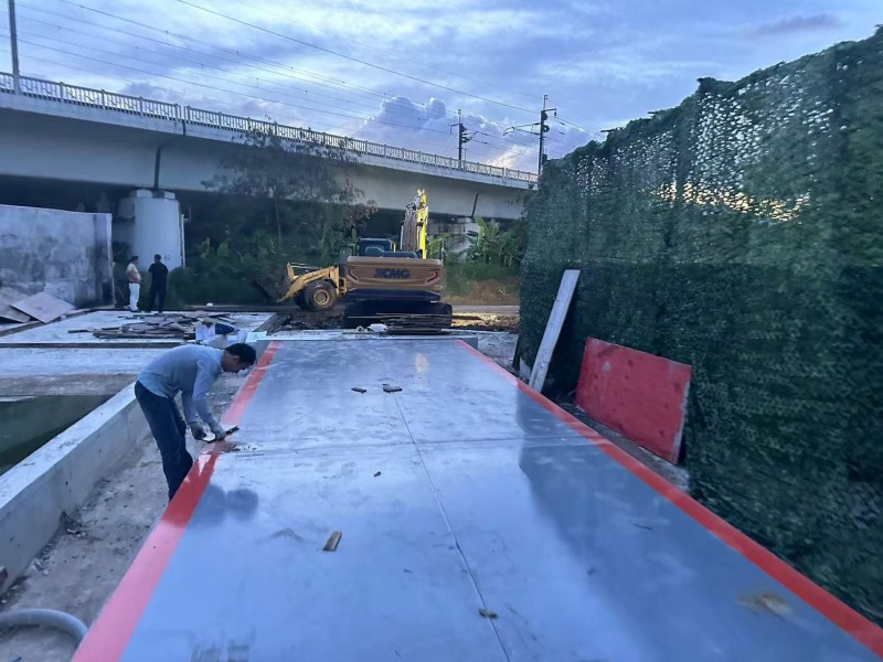 深圳光明沙場項目地磅